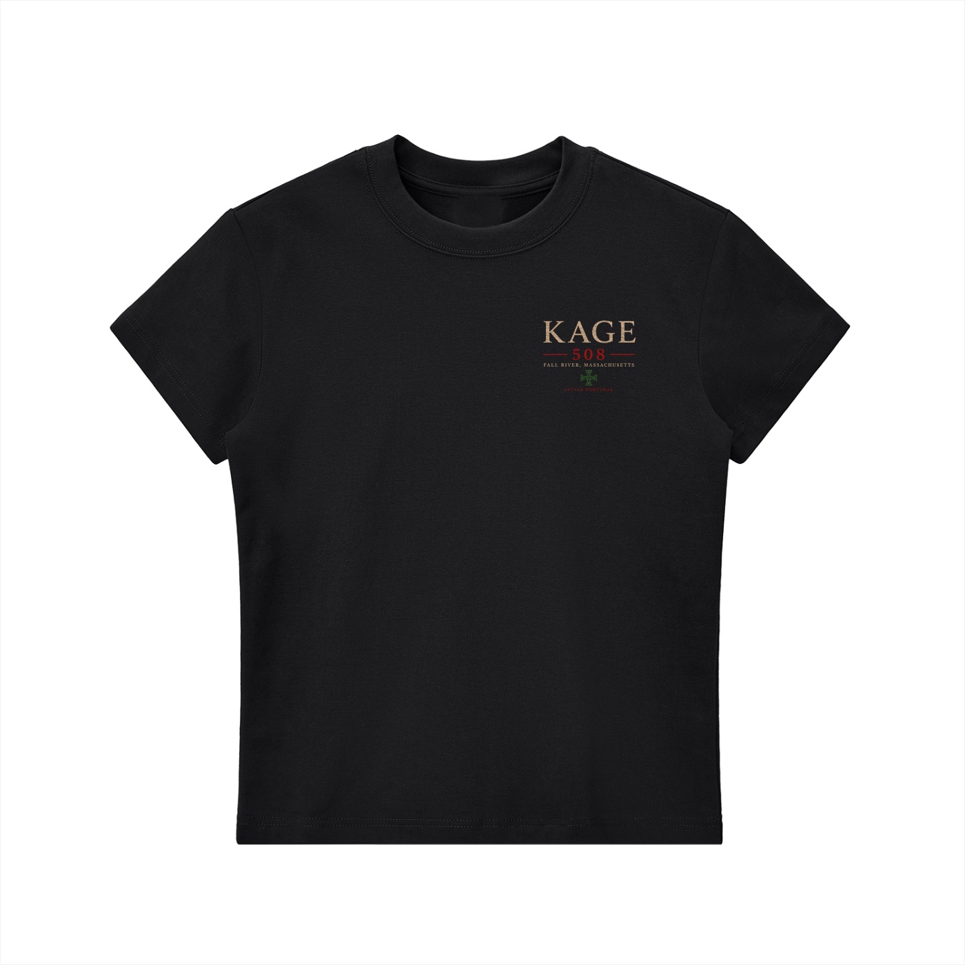 Women's Crewneck - Little Portugal - BLK - Image 3