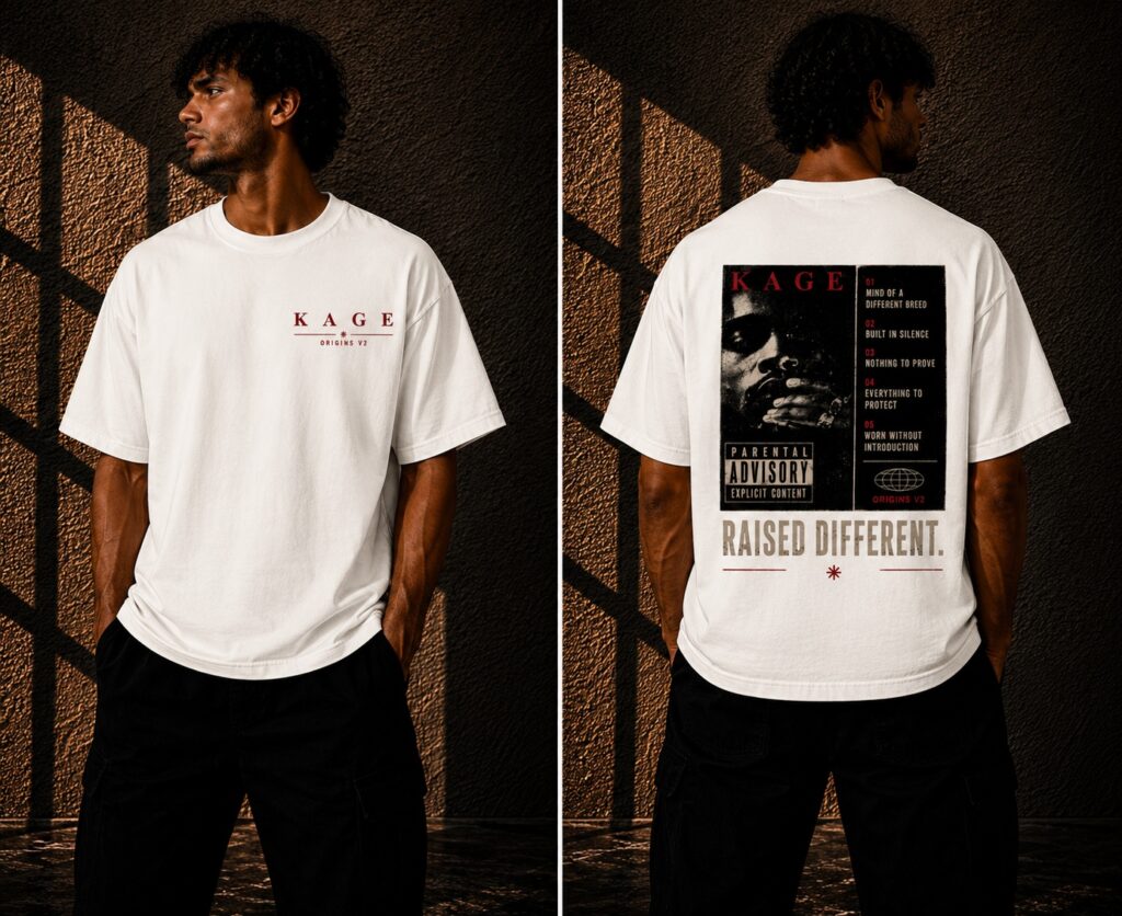 ORIGINS V2 - RAISED DIFFERENT - WHITE