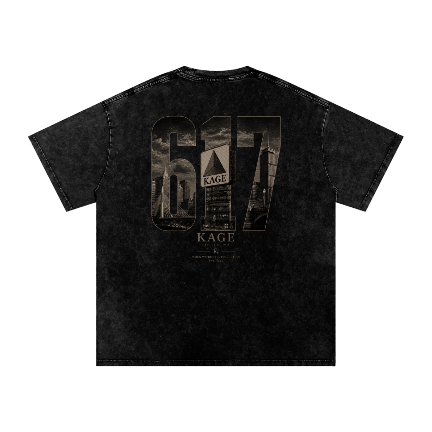 ORIGINS - 617 KAGE Sign - BLK WASHED - Image 2