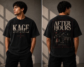 AFTER HOURS - BRIDGE - BLK WASHED