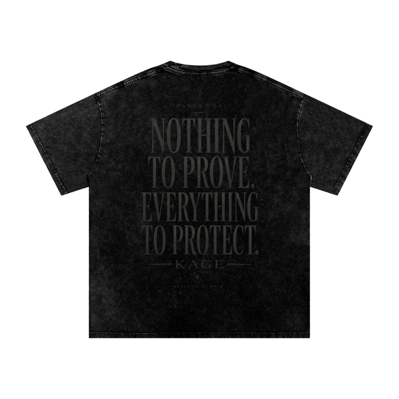 SHADOWS - Nothing to Prove - BLK WASHED - Image 2
