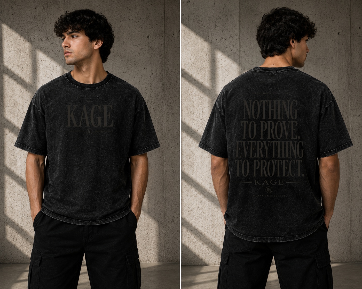 SHADOWS - Nothing to Prove - BLK WASHED