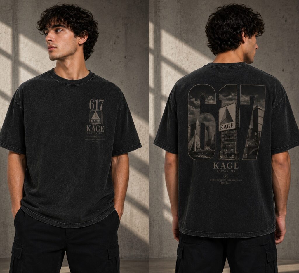 ORIGINS - 617 KAGE Sign - BLK WASHED
