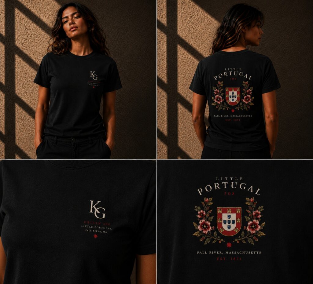 Women's Crewneck - Little Portugal V2 - BLK