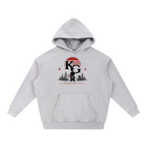 ORIGINS V2 - GAME OVER - OVERSIZED WASHED HOODIE