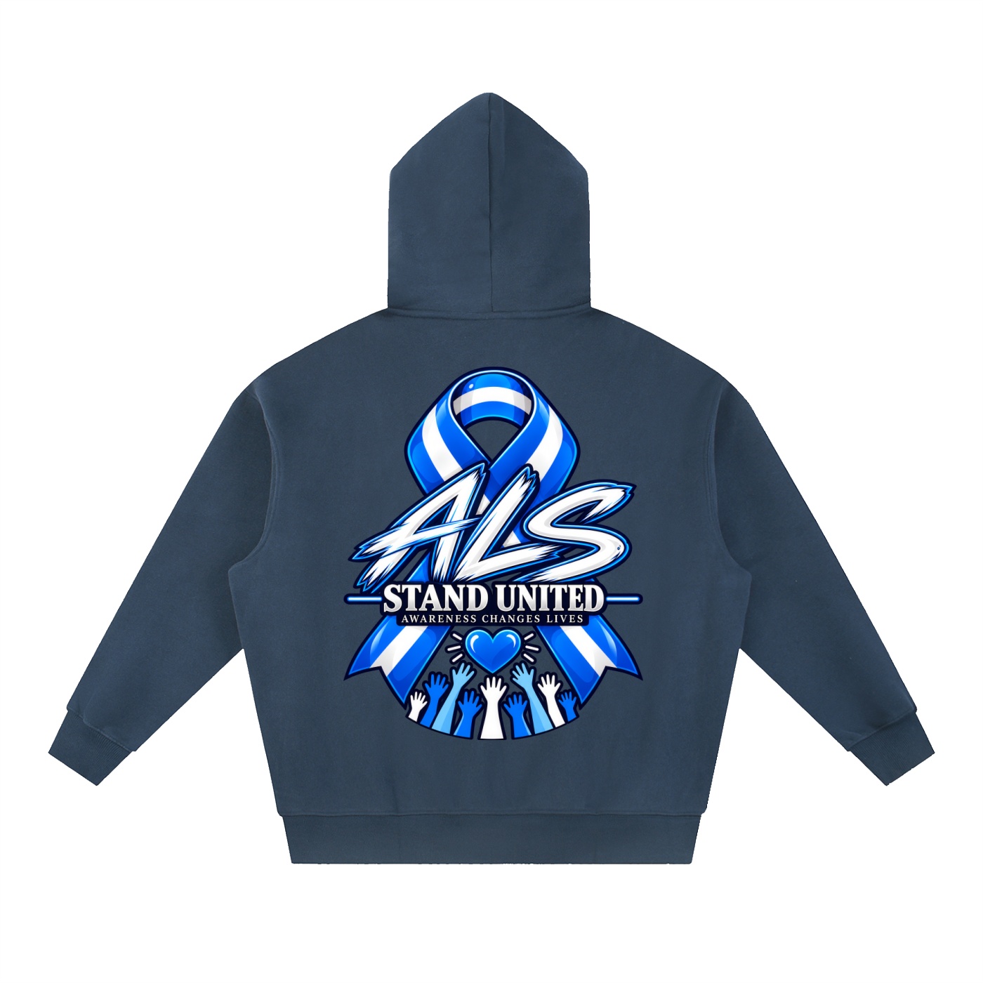ALS - STAND UNITED Oversized Hoodie - Image 6