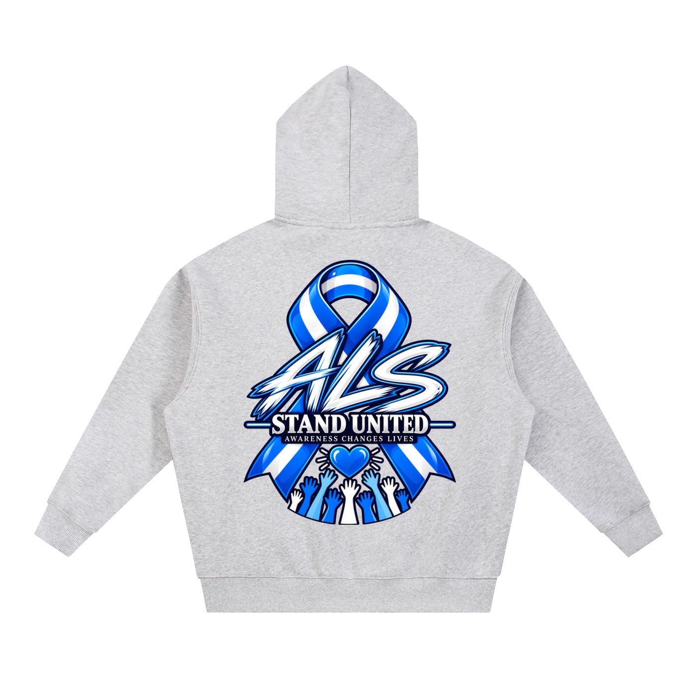 ALS - STAND UNITED Oversized Hoodie - Image 4